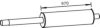 IVECO 4545249 Middle-/End Silencer
